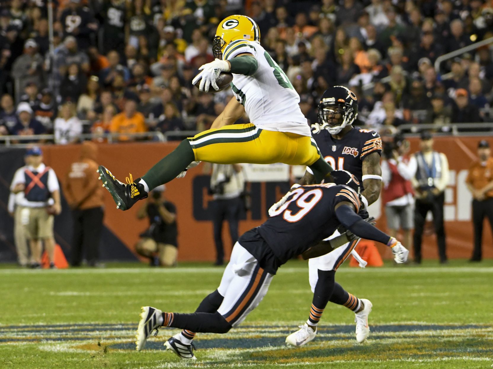 Packers 10, Bears 3